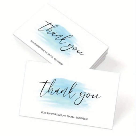 100 Thank you Cards - Picture 5 of 7